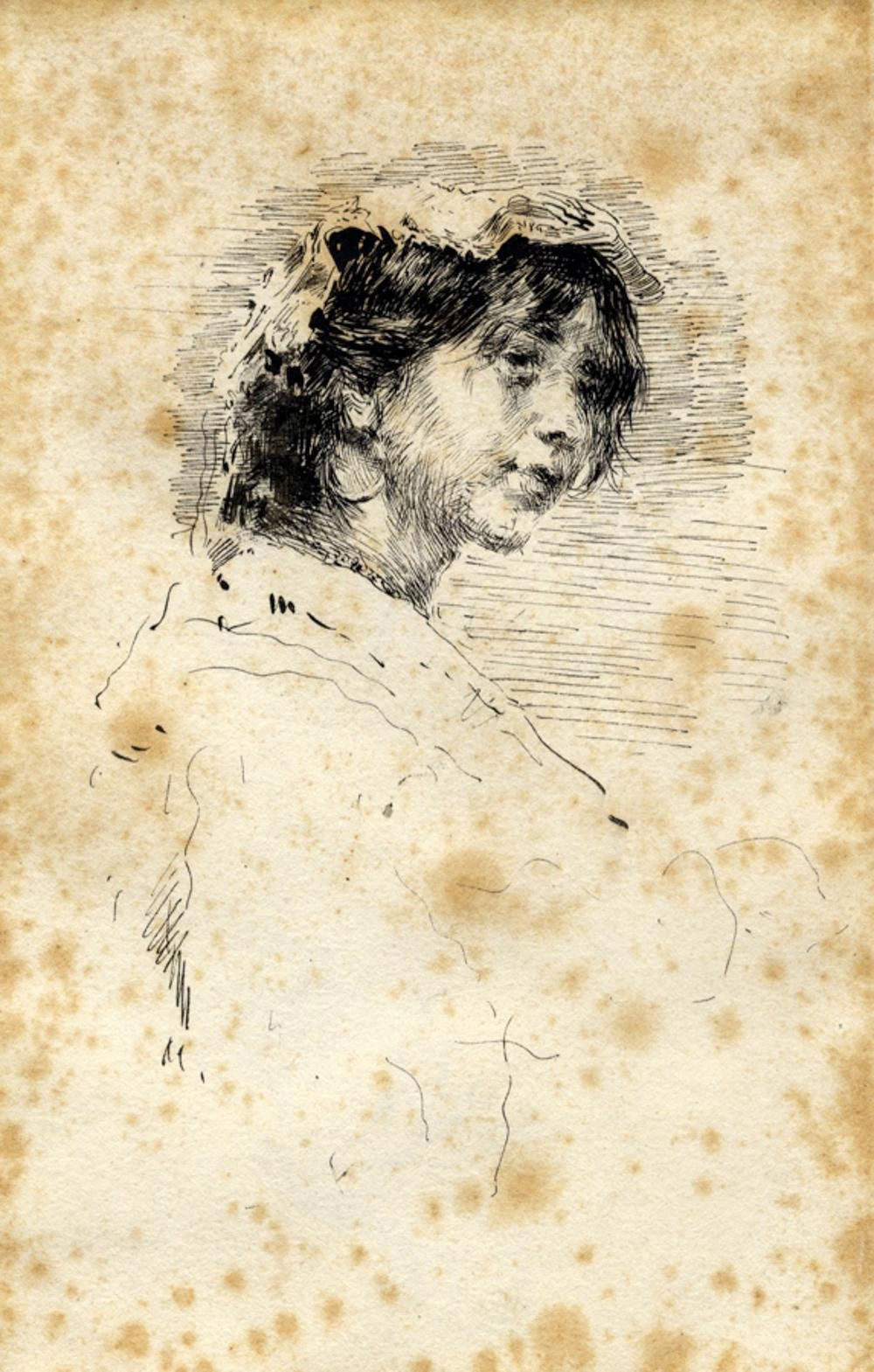 Studio di giovane popolana